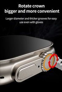 T800 Ultra Smart Watch | Wireless Charging - Bluetooth Call