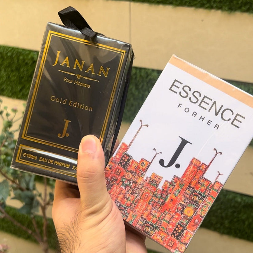 Pack of 2 J. Perfumes Janan & Essence | For Men And Women For Your Love 100ml