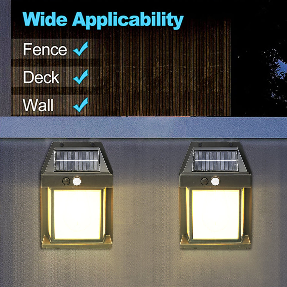 MOTION SENSOR SOLAR WALL LAMP - My Store